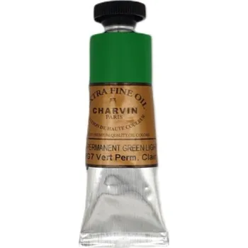 Olejová barva Charvin Olejová barva Extra Fine 20 ml Permanent Green Light 152