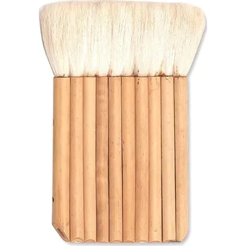 Umělecký štětec AMI Štětec Hake Široký plochý přírodní koza flétna velikost 10