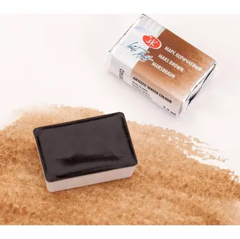 Výtvarná barva White Nights Akvarelová barva Granulující 2,5 ml Mars Brown 412
