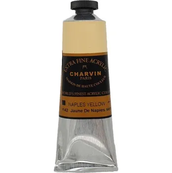 Speciální výtvarná barva Charvin Akrylová barva Extra Fine 60 ml Naples Yellow Deep 261