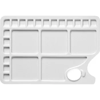 Paleta na barvy Paleta plastová obdélník 34x23,5 cm