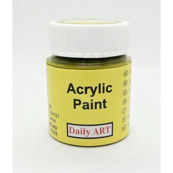 Vodová barva Akrylová barva 25 ml olivová Daily ART