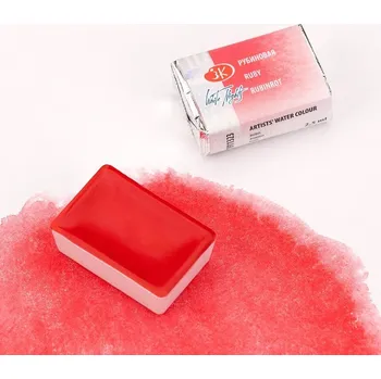 Výtvarná barva Nevskaya Palitra - White nights akvarelová barva 2,5 ml - ruby