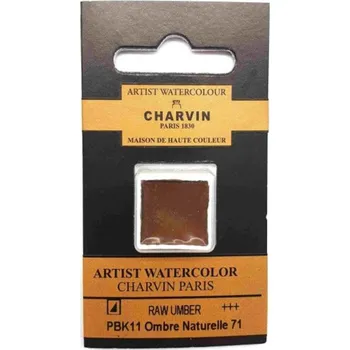 Vodová barva Charvin Akvarelová barva Extra Fine Raw Umber 71