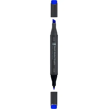 Marabu Sketch Marker Graphix Oboustranný Lihový Popisovač Modrá Ultramarín
