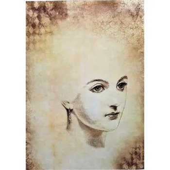 Umělecký papír Itd. Collection Rýžový papír Obličej dámy A4
