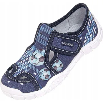 Chlapecká obuv Viggami dětské papuče na suchý zip, vícebarevné, velikost 26