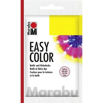 Speciální výtvarná barva Marabu Easy Color světle růžová 25g