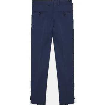 Pánské kalhoty Jack & Jones Junior Kalhoty z materiálu Solar 12203547 Modrá Slim Fit 146