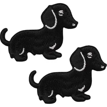 Nášivka Nažehlovačka Jezevčíci 3,5 x 5 cm Monoquick