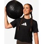 ADIDAS Dámské tričko s logem M ČERNÁ