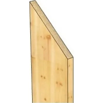 Plotovka Plotovka šikmina jednostranná (18x140x1300mm)