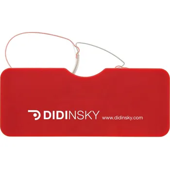 Brýle na čtení Cvikr Didinsky Louvre, červená, dioptrie: +1,50