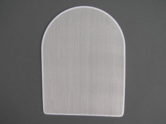 Hedvábí vypnuté okno 15,5 x 19,5 cm