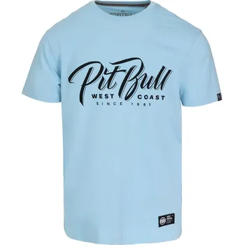 Pánské tričko PitBull West Coast - pánské triko EL JEFE světle modré 3XL