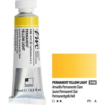 Výtvarná barva ShinHan Akvarelová barva PWC 15 ml Permanent Yellow Light 548