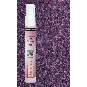 Výtvarná barva Inkoust Červená měňavá 30 ml Daily ART Mixed Media