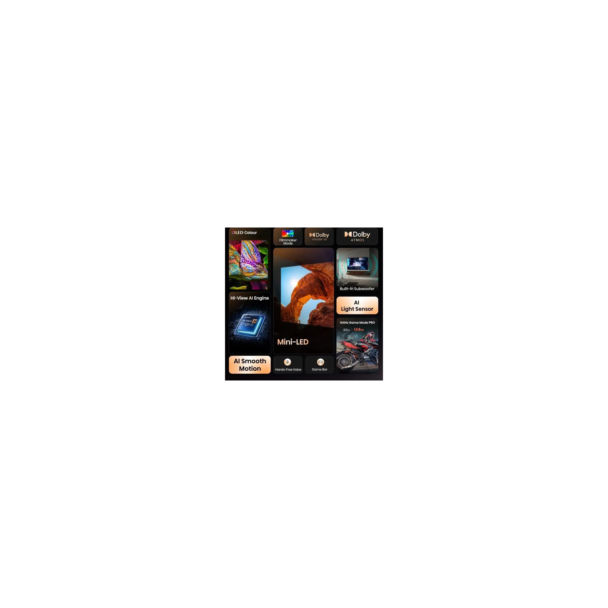 Fotografie 5 - Televizor Hisense 50" ULED (50U7Q)