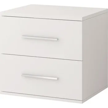 Noční stolek Noční stolek OMEGA I - 22, Bílá/Bílá