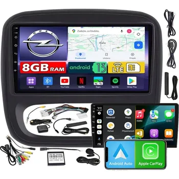 Autorádio AUTORÁDIO NCS ZQ9 OPEL VIVARO B 2014-2019 ANDROID NAVIGACE 8GB LTE