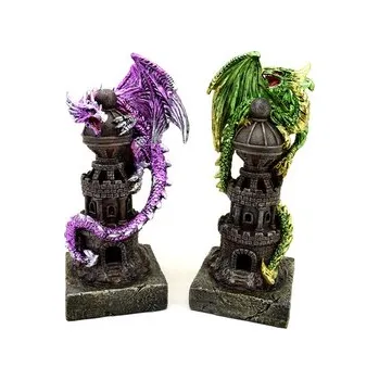 Dekorace - soška - Temné legendy - Drak - Věž
