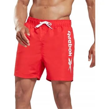 Pánské kraťasy Pánské šortky Reebok 71023RED1 SWIM YESTIN Červené M