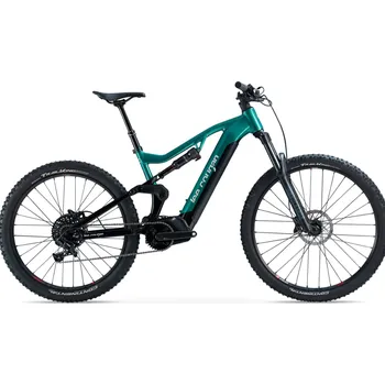Elektrokolo Celoodpružené elektrokolo MTB 29"/27,5" Lee Cougan E-Quest – Brose S / 725 Wh, 20 Ah / Shimano SLX 1x12, velikost S – 16" – barva černo-military green lesklá