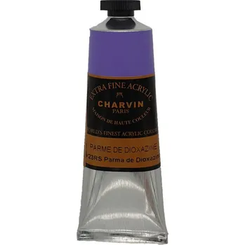 Vodová barva Charvin Akrylová barva Extra Fine 60 ml Dioxazine Parma 520