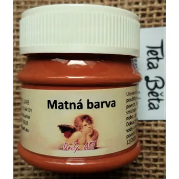 Výtvarná barva Daily Art Akrylová barva Saddle brown 50 ml