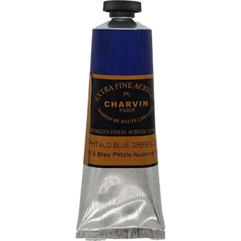 Modelářská barva Charvin Akrylová barva Extra Fine 60 ml Phtalo Blue Green Shade 371