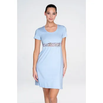 Dámské noční prádlo TIMO Timo | Noční košilka s krajkovým pasem - S / 53