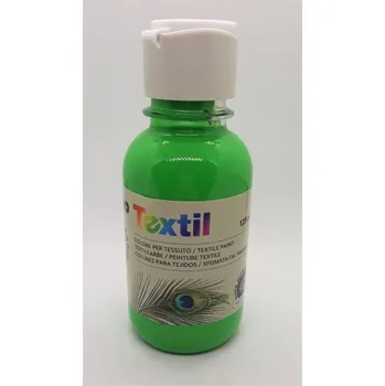 Speciální výtvarná barva Barva na textil Zelená jasná 125 ml Primo