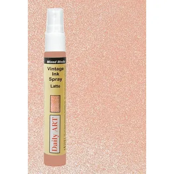 Výtvarná barva Inkoust barva Latté 30ml Vintage Mixed Media Daily ART