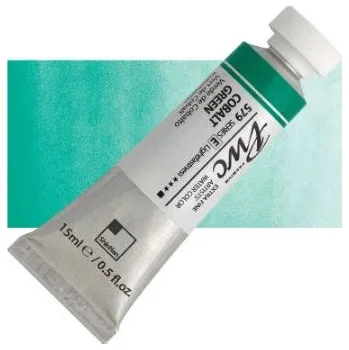 Speciální výtvarná barva ShinHan Akvarelová barva PWC 15 ml Cobalt Green 579