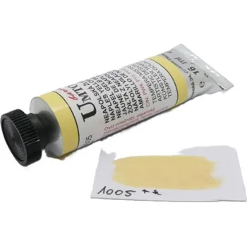 Olejová barva Tempera mistrovská Neapolská žluť světlá Umton 16 ml
