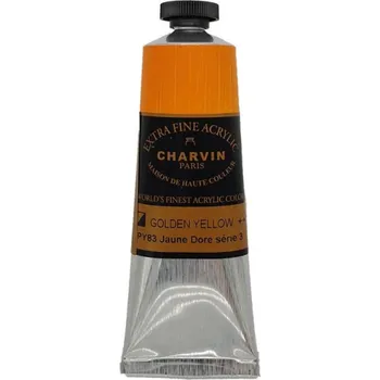 Speciální výtvarná barva Charvin Akrylová barva Extra Fine 60 ml Golden Yellow 391