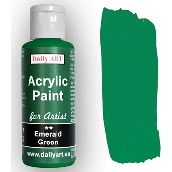 Výtvarná barva Daily Art Akrylová barva 100 ml Emerald Green