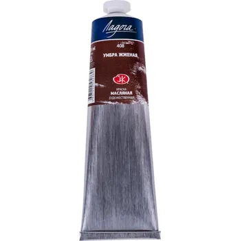 Olejová barva Nevskaya Palitra Olejová barva Ladoga 120 ml Burnt Umber 408