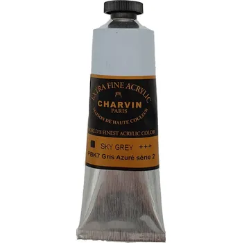 Speciální výtvarná barva Charvin Akrylová barva Extra Fine 60 ml Sky Grey 289