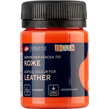 Speciální výtvarná barva Decola Barva na kůži 50 ml Korálová