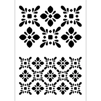 Daily Art Šablona plastová Dlaždice A5