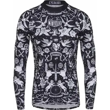 cyklistický dres Pánské spodní triko Cycology Velo Tattoo XL