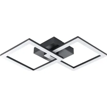 LED Stropní osvětlení Eglo HUERTA-E černá 74059