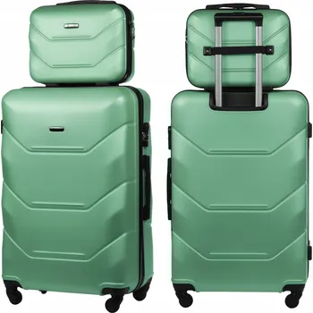 DIAMOND Tvrdý kufr sada ABS Z-A227-MINT 100 l