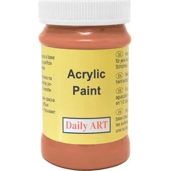 Výtvarná barva Daily Art Akrylová barva Skořicová 100 ml