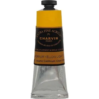 Speciální výtvarná barva Charvin Akrylová barva Extra Fine 60 ml Cadmium Yellow Light GEN 025