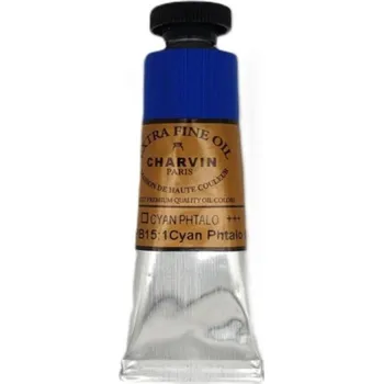 Olejová barva Charvin Olejová barva Extra Fine 20 ml Cyan Phtalo 116
