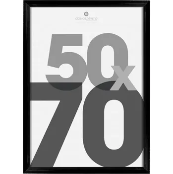 Rám na obraz RÁMEČEK PLAKÁT černý VELKÝ RÁMEČEK 50x70 FOTORÁMEČEK