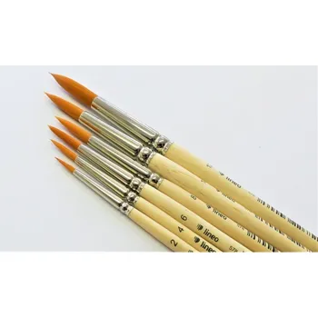 Umělecký štětec Lineo Štětec kulatý syntetický 578/14 krátká rukojeť