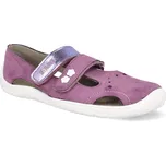 Barefoot děstké sandály Fare Bare - A5363491 vínové Velikost: 37
